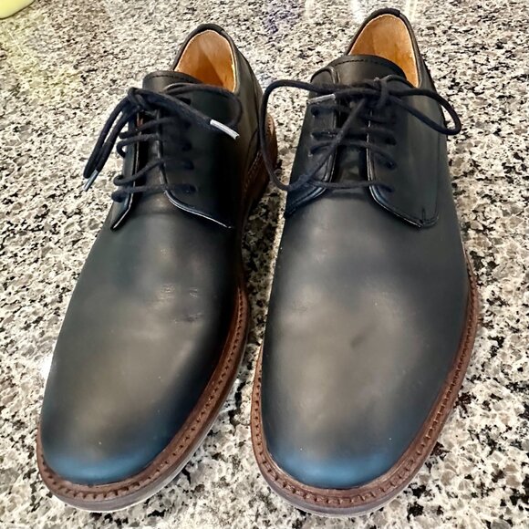LIKE NEW Warfield & Grand Reed Leather Plain Toe Oxford Lace-Up Men Size 9.5 - Picture 13 of 14